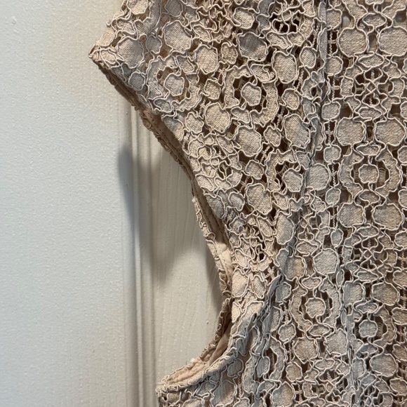 Woman's Embroidered Beige Top, Size 16, Boden - Picture 5 of 11